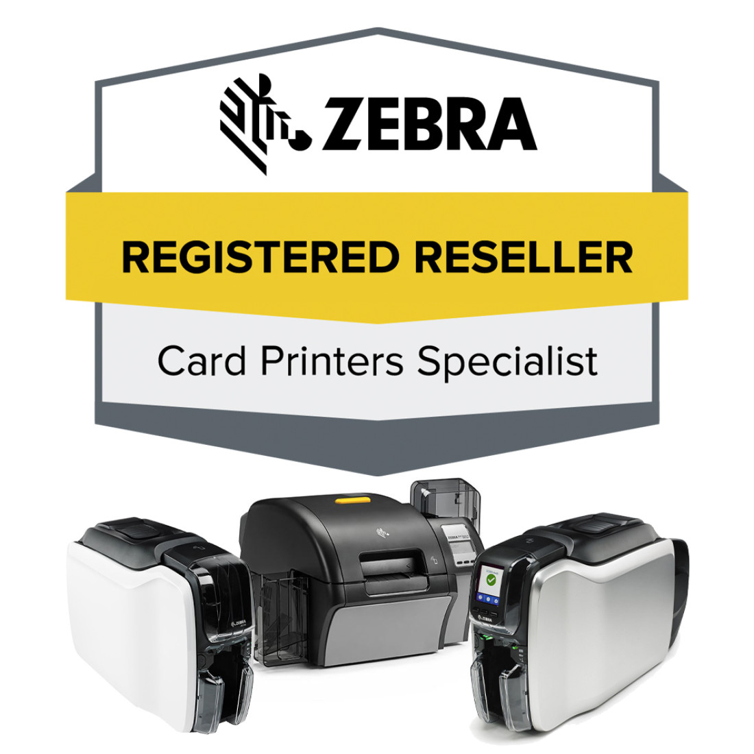 ID Card Printer Ribbons Zebra ZC100 ZC300 YMCKO Colour